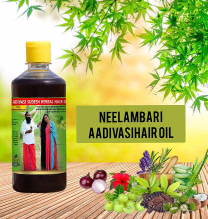 ADIVASI NEELAMBARI HERBAL HAIR OIL